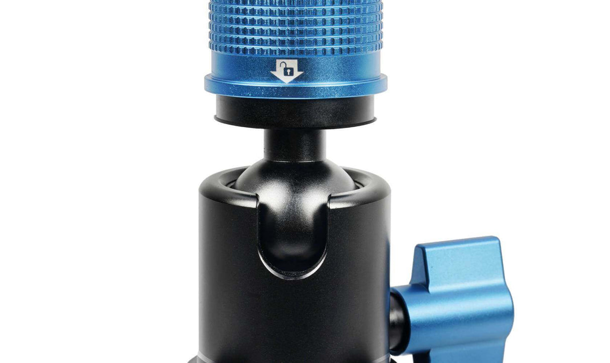 P-424FL/FS 4 Sections Carbon Fiber Monopod 2