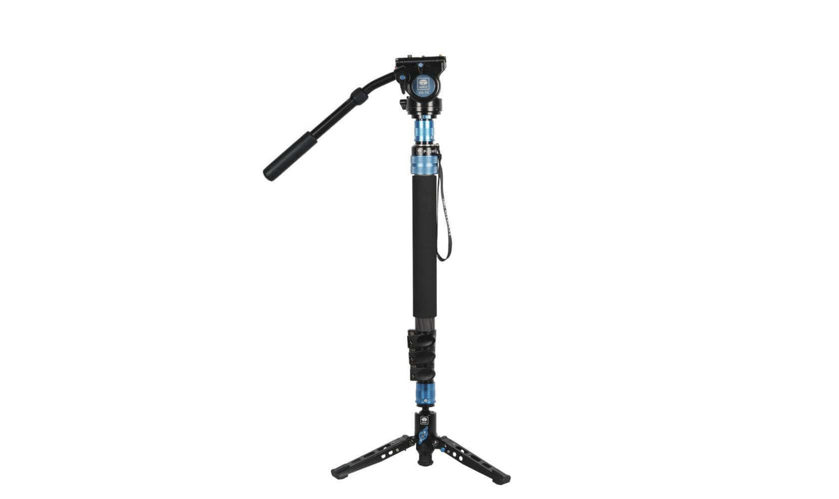 P-424FL/FS Carbon Fiber Monopod with Fluid Head VH-10 1