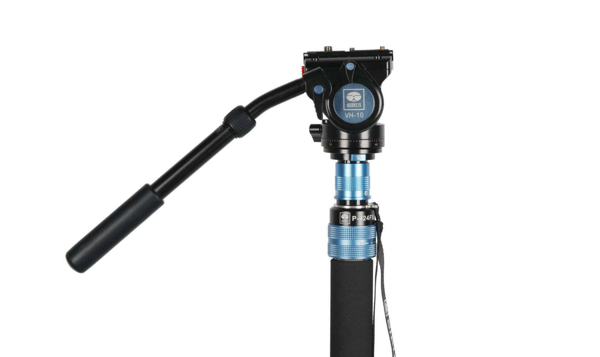 P-424FL/FS Carbon Fiber Monopod with Fluid Head VH-10 3
