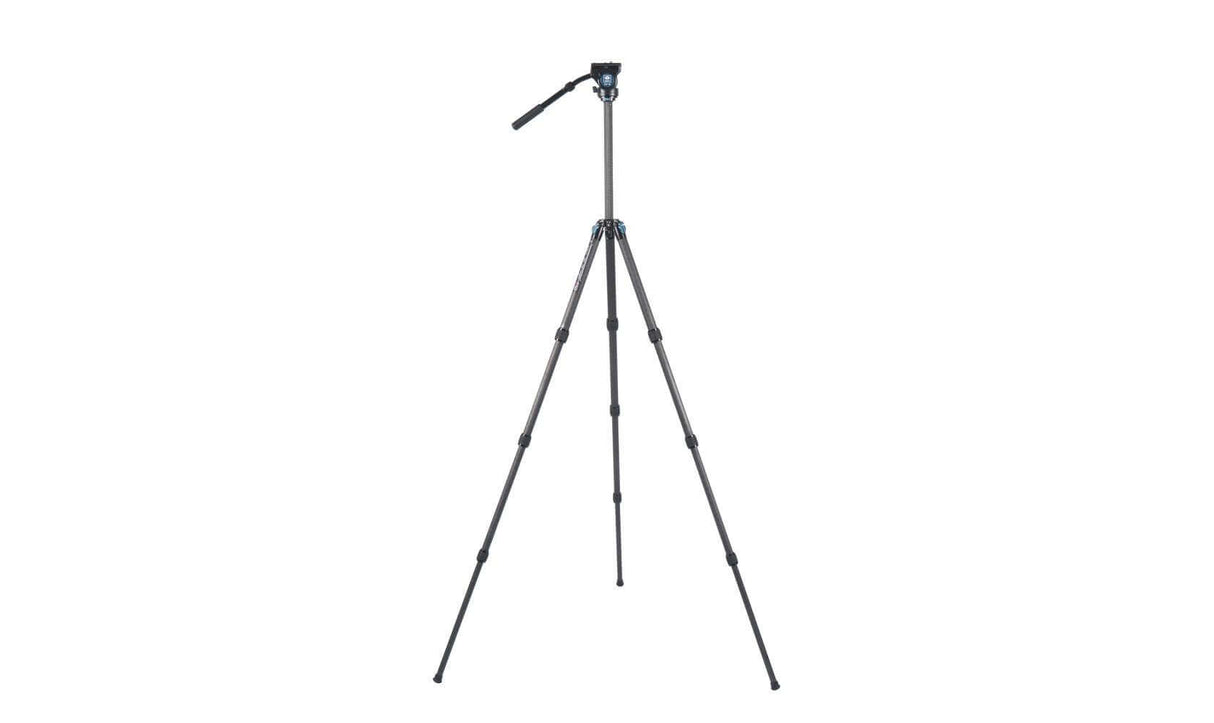 SIRUI ST-224+VH-10 Carbon Fiber Video Tripod Kit 2