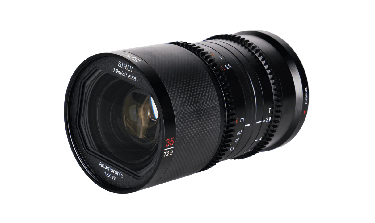 SIRUI Saturn 35mm Full-frame Carbon Fiber Anamorphic Lens 5