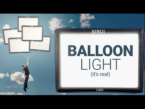 Aubaine : SIRUI A100B Bi-Color Automatic Inflatable Photography Light chez SIRUI