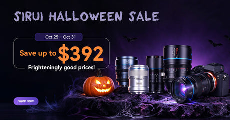 SIRUI Halloween Sale 2026: Lens, Tripod &amp; Accessory Deals