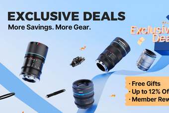 SIRUI Year-End Exclusive Sale: Up to 12% Off Orders Plus Free Accessories