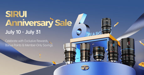 Top 5 SIRUI Lenses to Buy During SIRUI's 6th Anniversary Sale