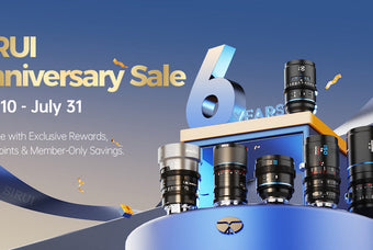 Top 5 objectifs SIRUI à acheter pendant la vente du 6e anniversaire de SIRUI