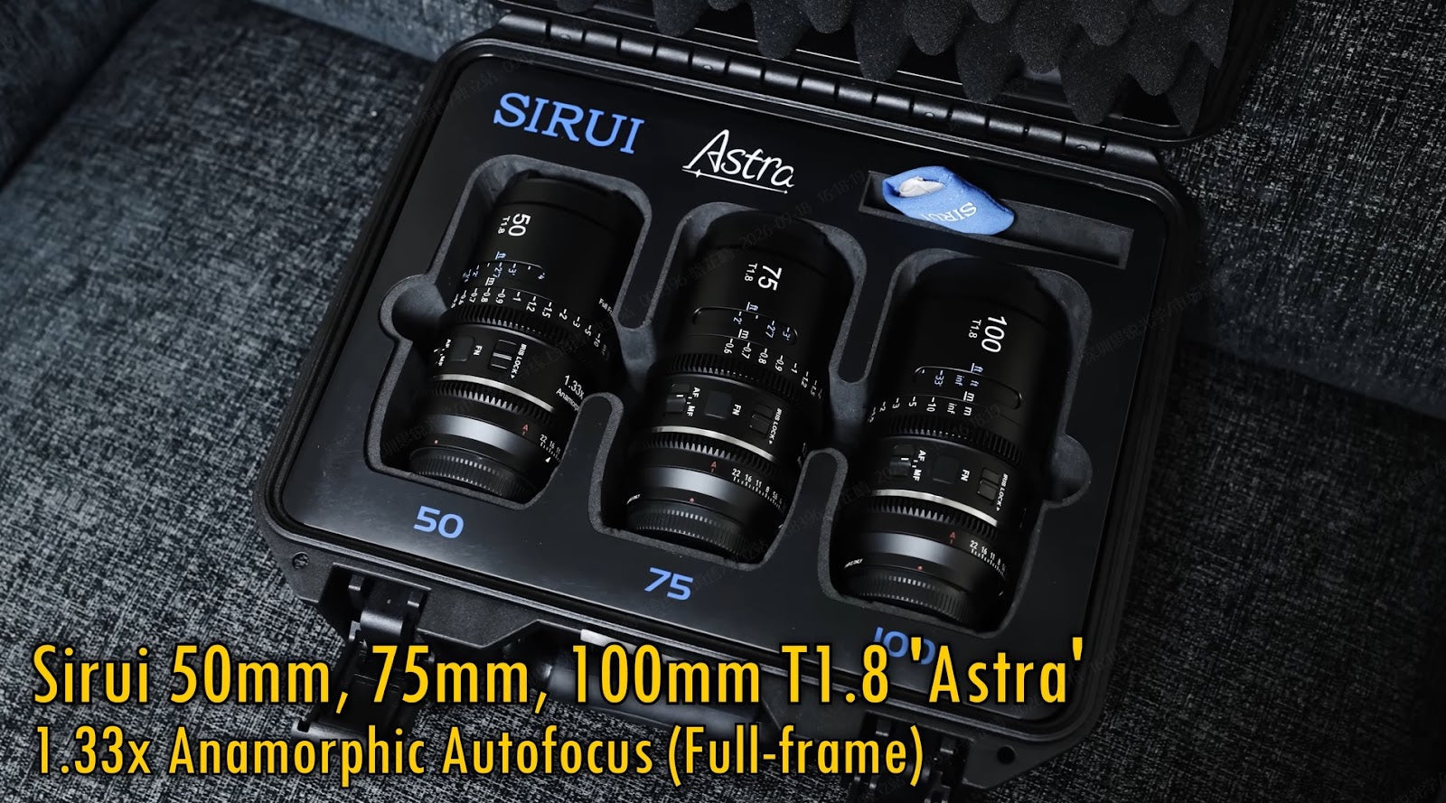 SIRUI Astra 50mm vs 75mm vs 100mm: Which Full-Frame Anamorphic Lens Comes Out on Top?