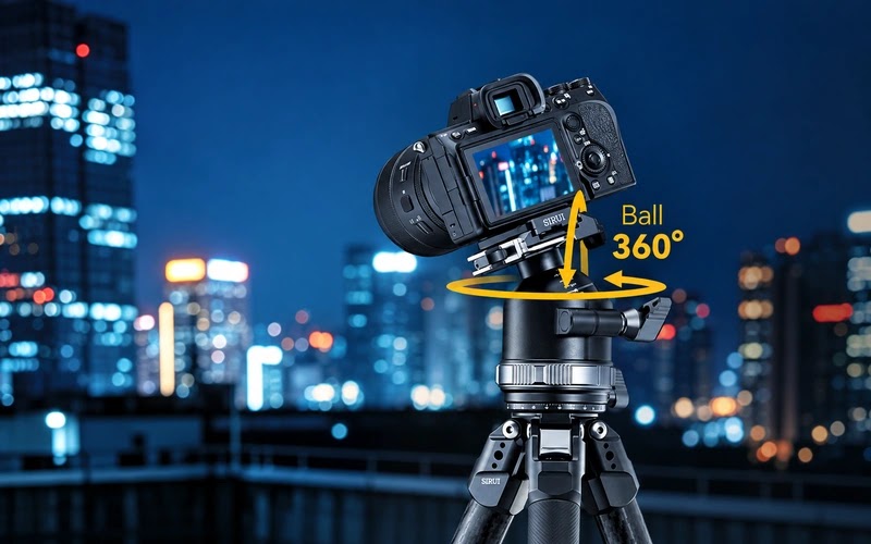 SIRUI BH-60 Launch: A 2-in-1 Ball and Fluid Tripod Head for Photo and Video