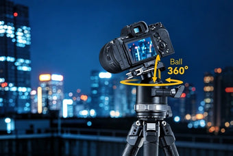 SIRUI BH-60 Launch: A 2-in-1 Ball and Fluid Tripod Head for Photo and Video