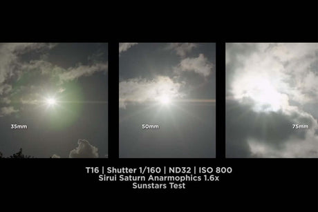 Example of Wide Shot in Film: Visual Impact Explained - Sunstar test with different focal lengths.