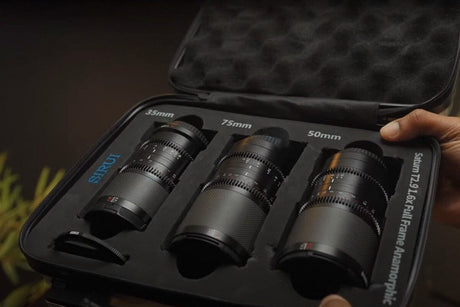 Guide 2025 | How to Take a Professional Headshot Like a Pro - Professional camera lenses in a carrying case.