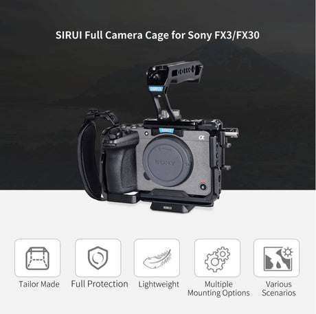 Camera Cage for Sony FX3/FX30 by SIRUI