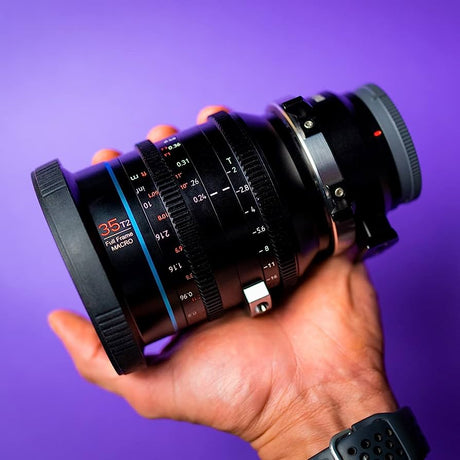 Benefits of prime lenses for video