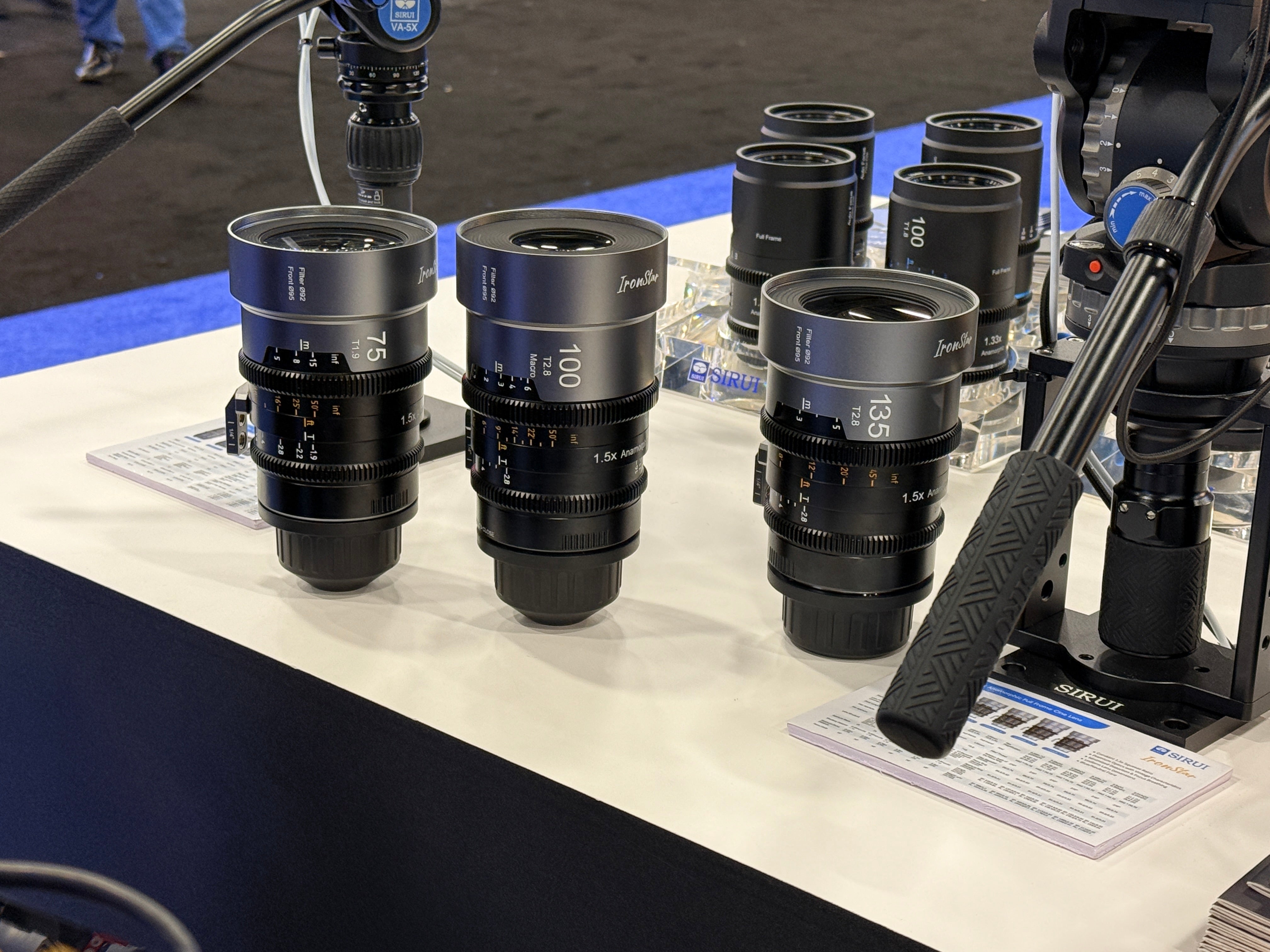 SIRUI IronStar Series Debuts New Telephoto Focal Lengths at NAB 2026