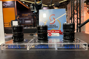 El objetivo anamórfico SIRUI Saturn V2 gana el premio a lo mejor de la exposición en IBC 2026