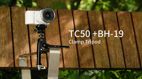 Meet the SIRUI TC50 + BH-19: Tabletop Tripod, Clamp and Vlog Grip in One