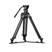 SIRUI SQ75 Carbon Fiber Video Tripod with S5 Hydraulic Fluid Head 1