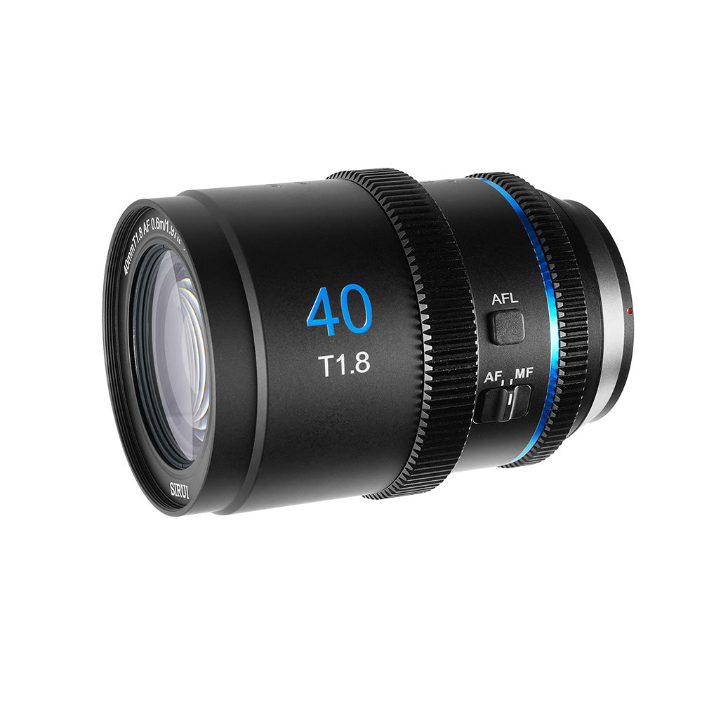 SIRUI 40mm T1.8 1.33X S35 Ramka Autofokusowy Obiektyw Anamorfotyczny