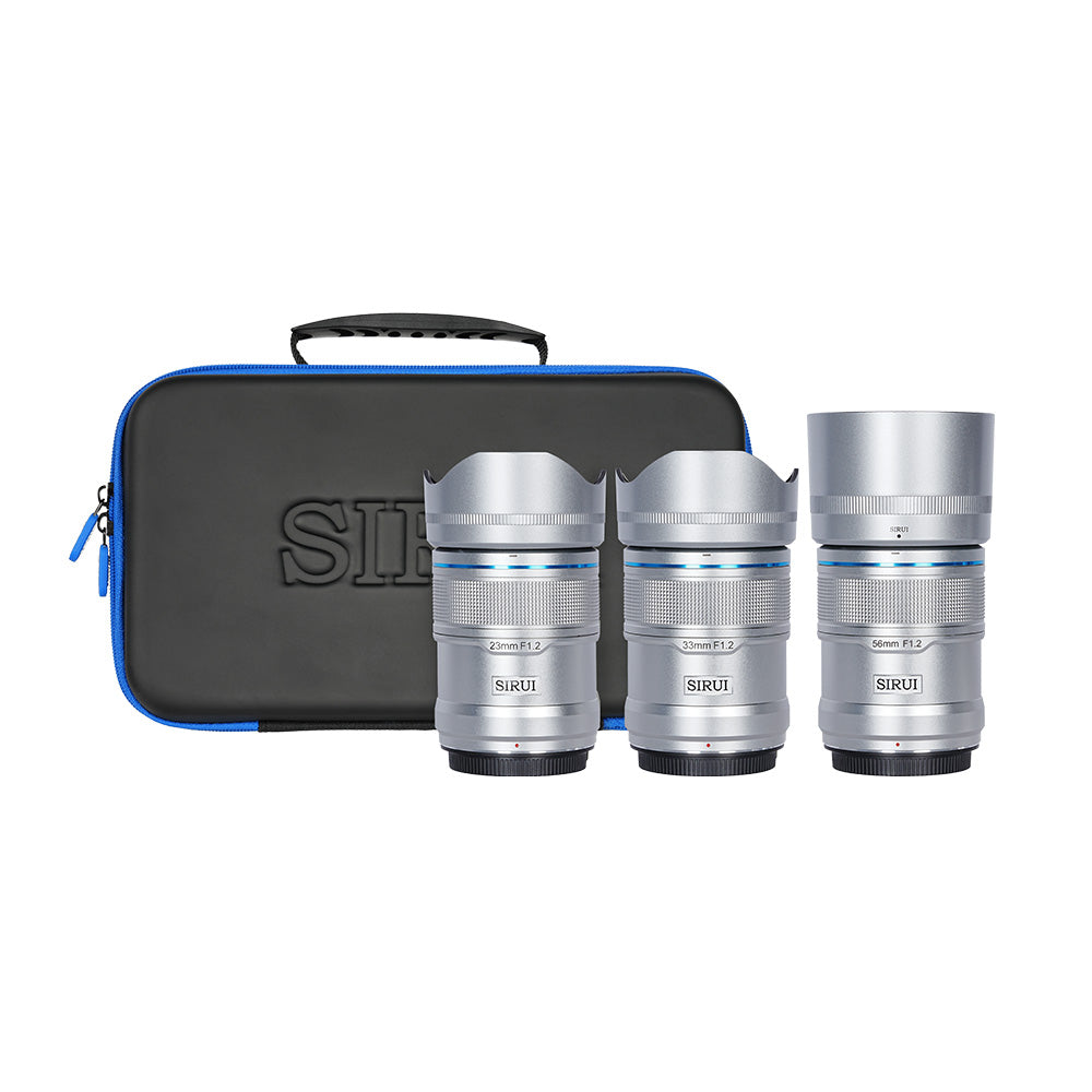 SIRUI Sniper Series F1.2 APS-C Frame Autofocus Lens Set