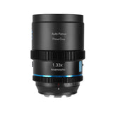 SIRUI 40mm T1.8 1.33X S35 프레임 자동 초점 아나모픽 렌즈