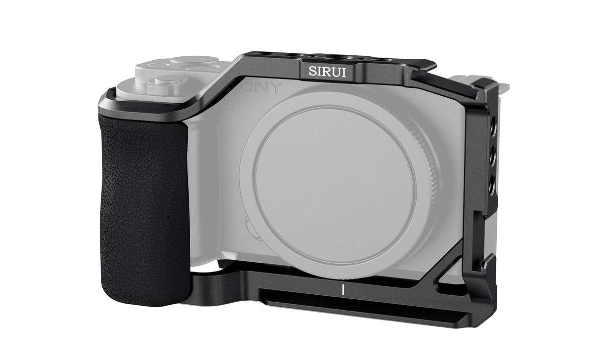SIRUI integreret kamerabur til Sony ZV-E10 med silikonehåndtag