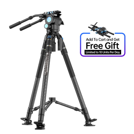 SVS75 Rapid Systems One-Step Height Adjustable Video Tripod Limited Time 10 Add to Cart Customers per Day Free Gift Camera Heads