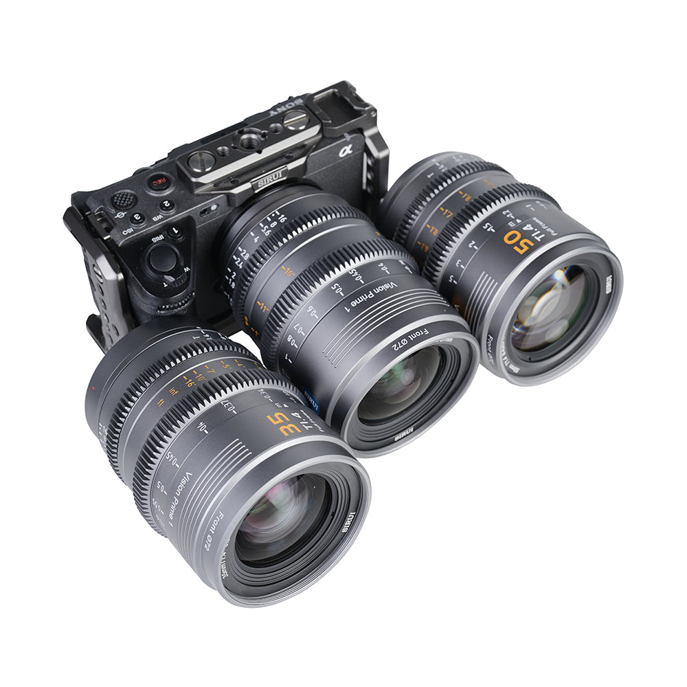 Lente Cine Full Frame Vision Prime 1 Serie T1.4