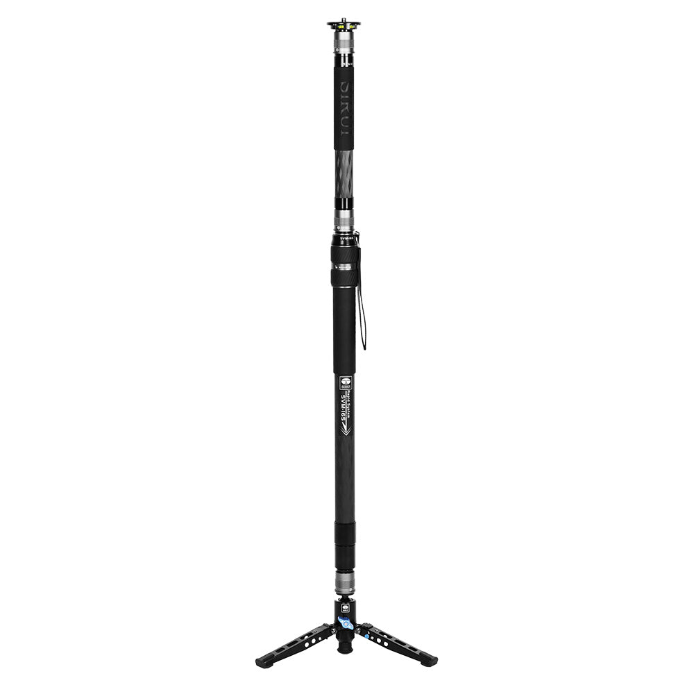 SVM-165+SVM-E: SVM Rapid System Monopod and Extension Rod Complete Appearance