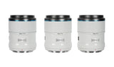 f1.2 sirui sirui sniper lens, APS-C frame autofocus lens white 3 Pcs Set Mount Details 