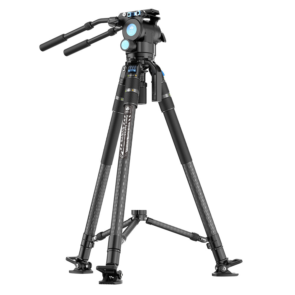 SIRUISVS75RapidSystemOne-StepHeightAdjustmentVideoTripod