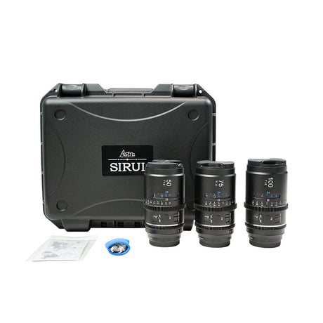 Objetivo cinematográfico anamórfico de enfoque automático SIRUI Astra Series 1.33x para formato completo