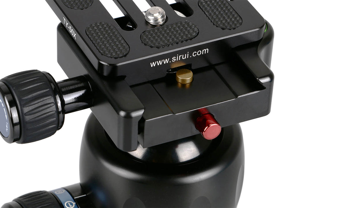 SIRUI AM-02G Ball Head with Quick Release Plate Safety Lock System