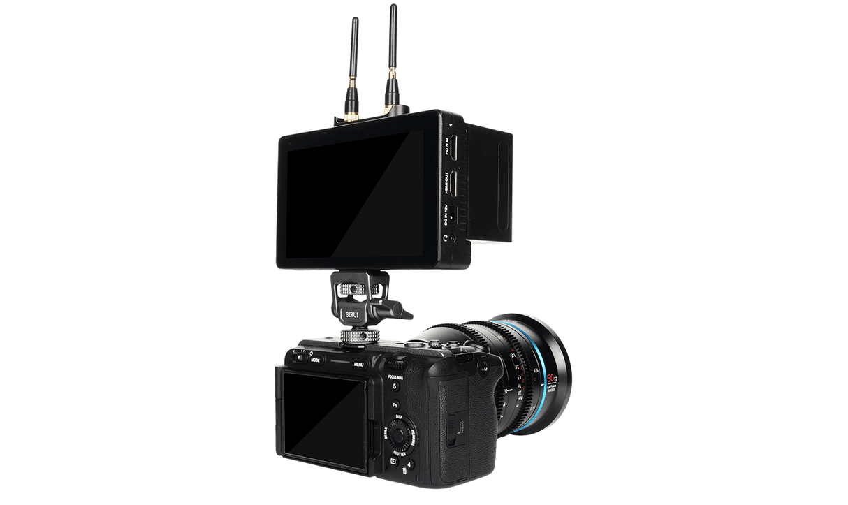 SIRUI Adjustable Camera Monitor Mount with Cold Shoe SC-MC