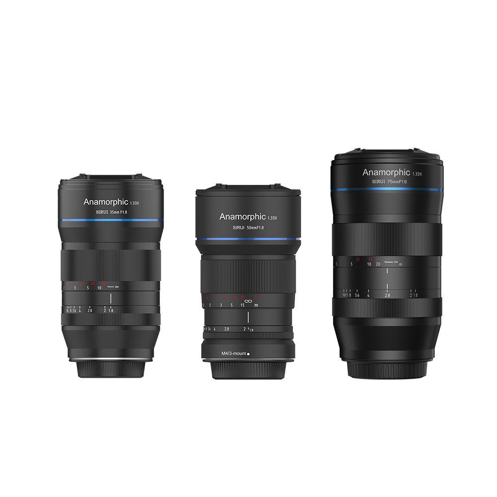 Obiettivo anamorfico SIRUI 35mm F1.8 1.33x M4/3