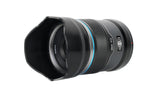 23mm f1.2 sirui sniper lens aps-c frame autofocus lens in black color 