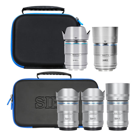 SIRUI Sniper Series 23/33/56mm F1.2 APS-C Frame Autofocus Lens Set