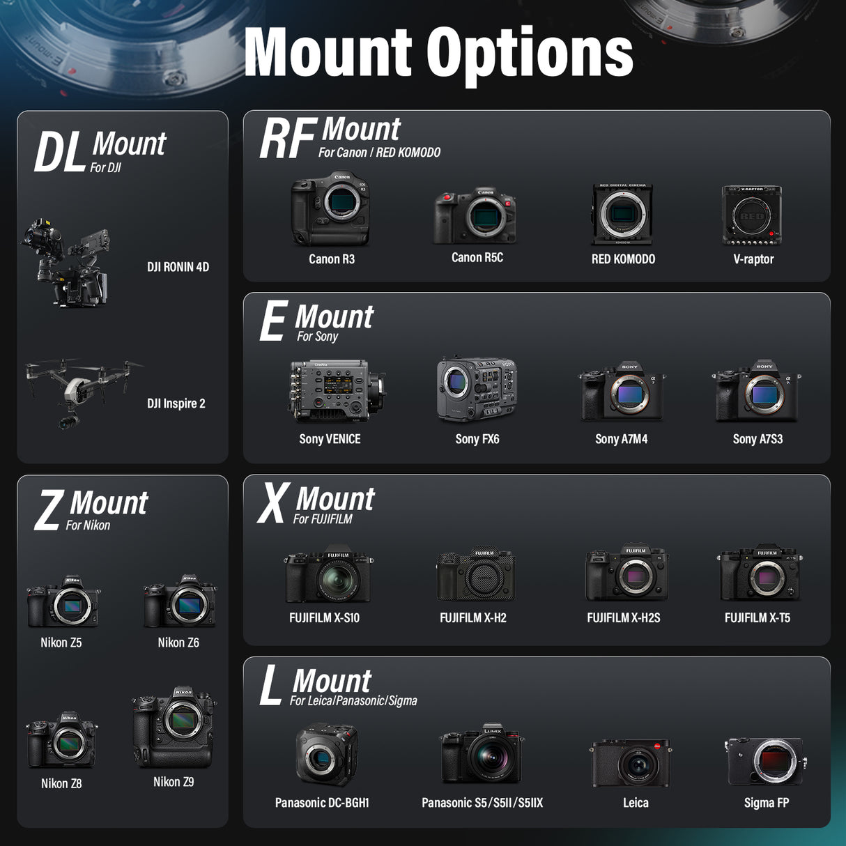 SIRUI Saturn Full-Frame Carbon Fiber Anamorphic Lens