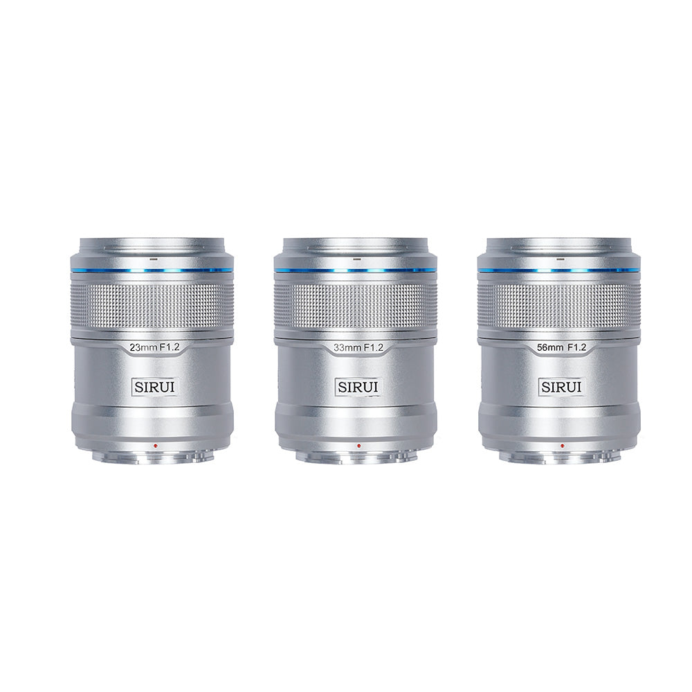SIRUI Sniper Series f1.2 aps-c frame autofocus lens set SIRUI Sniper Series f1.2 aps-c frame autofocus lens set