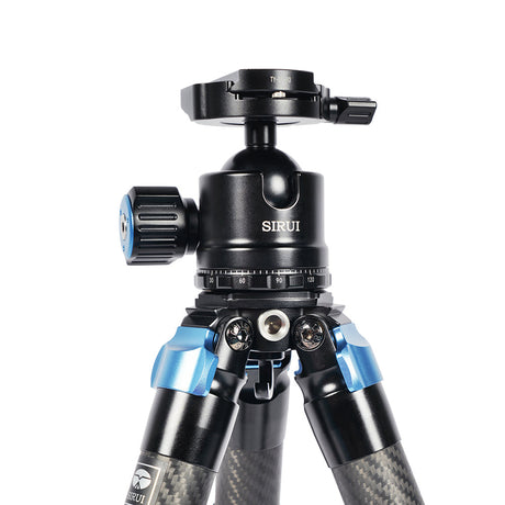 SIRUI AM-324 Professional Camera Tripod with AM-40 Low Gravity Ball Head - For Flash Deal