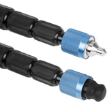 SIRUI P-224SR Multifunction Carbon Monopod with Stand Spider - PSR Series close-up of locking mechanism.