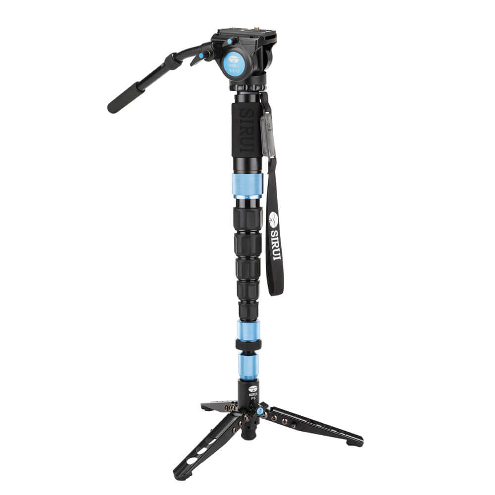 Aubaine : SIRUI P-326SR Multifunction Carbon Monopod with VH-10 Fluid Video Head - PSR Series chez SIRUI