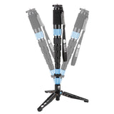 SIRUI P-326SR Multifunction Carbon Monopod with VH-10 Fluid Video Head - PSR Series in adjustable position.