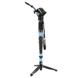 SIRUI P-326SR Multifunction Carbon Monopod with VH-10X Pro Fluid Video Head - PSR Series