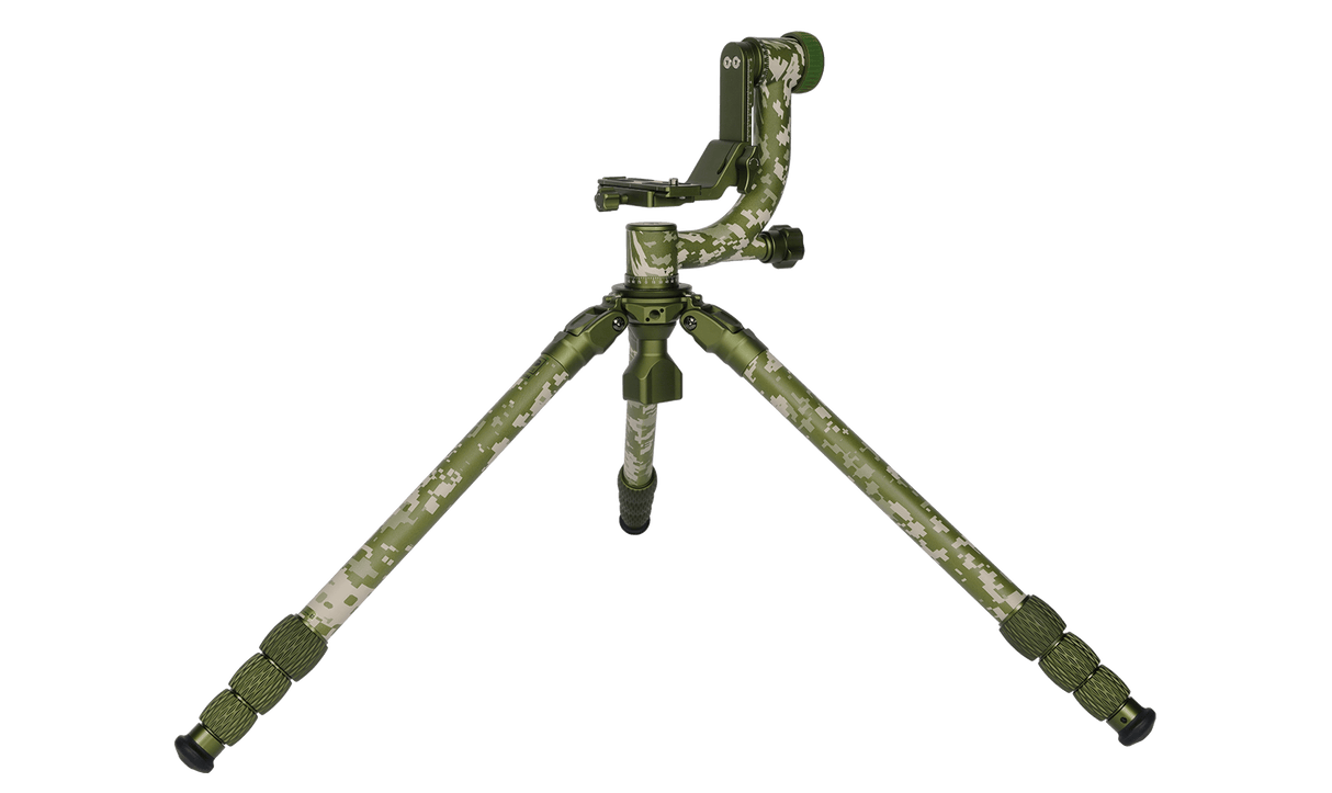 SIRUI 2 i 1 Explorer Series Camouflage Outdoor Tripod Kit CT-3204+CH20