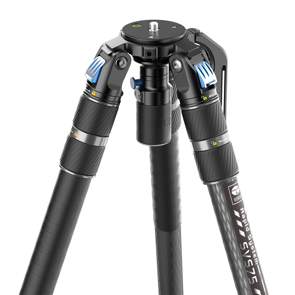 SVS75 Rapid System Video Tripod with 75mm Half-Bowl Quick-Release Handle