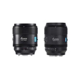 SIRUI AURORA Series 35mm F1.4 Full-frame Autofocus Lens displayed from different angles.