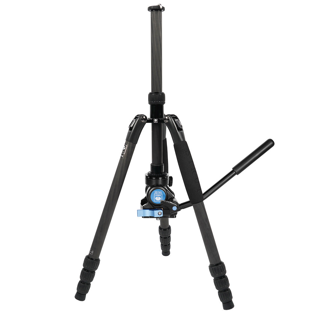 SIRUI T-024SK Carbon Fiber Tripod with VA-5X Compact Fluid Video Head (Only  US)