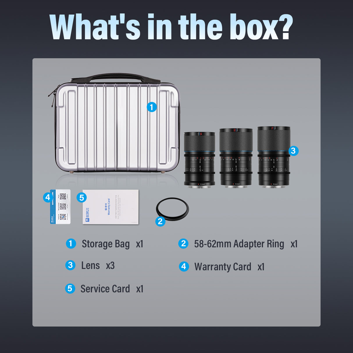 SIRUI Saturn Full-Frame Carbon Fiber Anamorphic Lens
