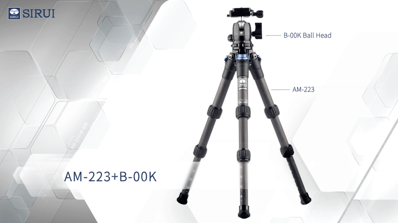 SIRUI AM-223 カーボンファイバー ミニ トラベル三脚 カメラ用 取扱 SIRUI AM-223 カーボンファイバー ミニ トラベル三脚 カメラ用 取扱