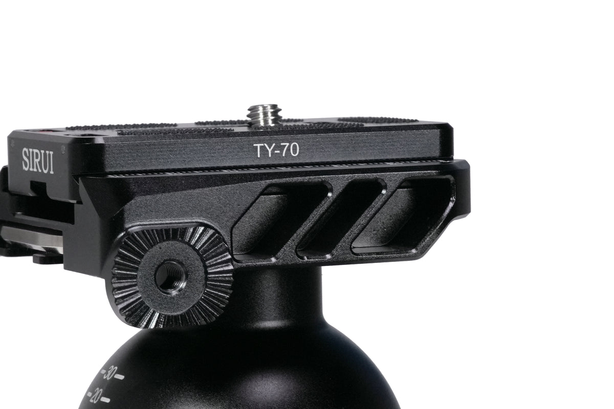 SIRUI BH-60 Integrated 2-in-1 Ball & Fluid Head for Photo & Video